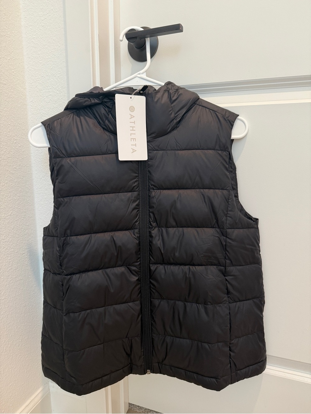 Athleta Women’s Aire Hooded Puffer Vest